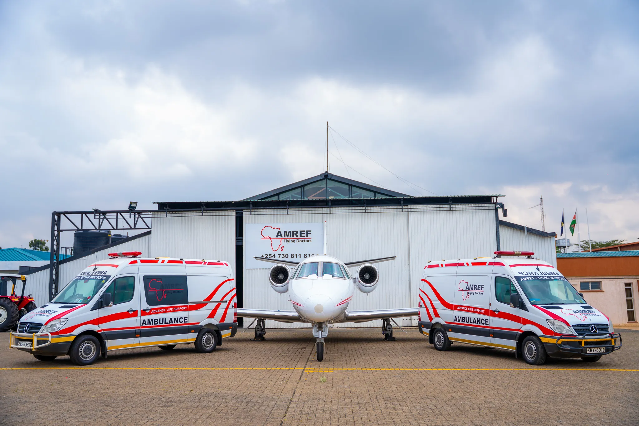 Hot air balloon safari